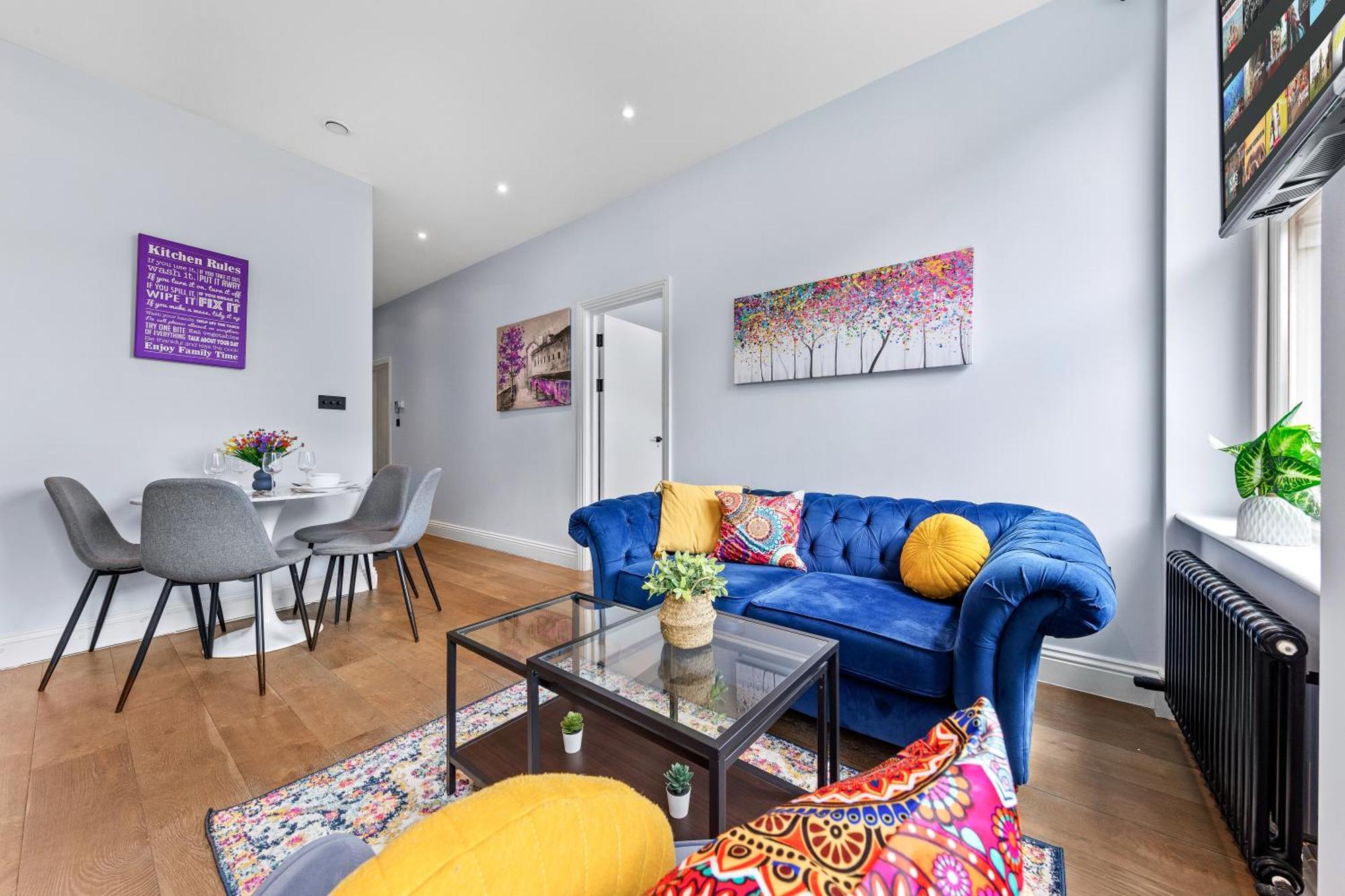 Stylish 2 Bedroom Apartment In Westminster Sleeps 5 With Ac 런던 외부 사진